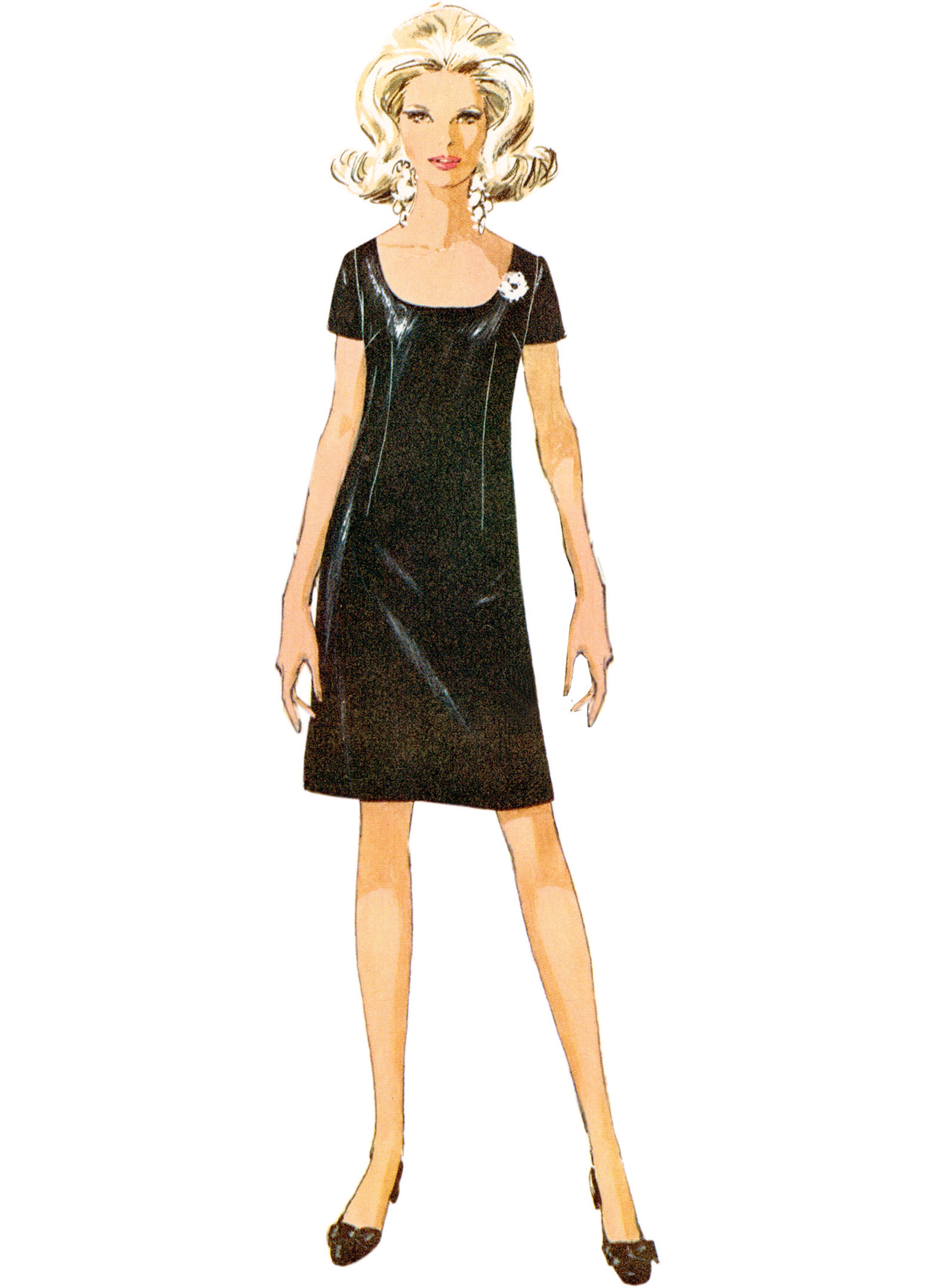 Simplicity Pattern S9884 Misses' Dress