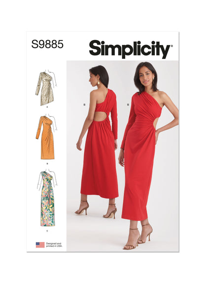 Simplicity Pattern S9885 Misses' Dress