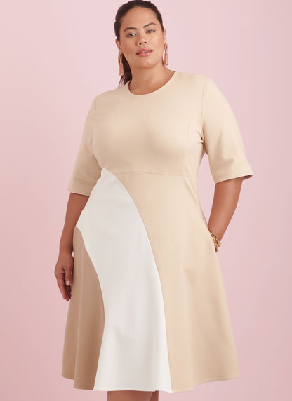 Simplicity Pattern S9887 Plus Size Dress