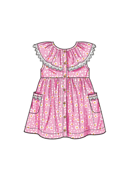 Simplicity Pattern S9898 Baby Dress