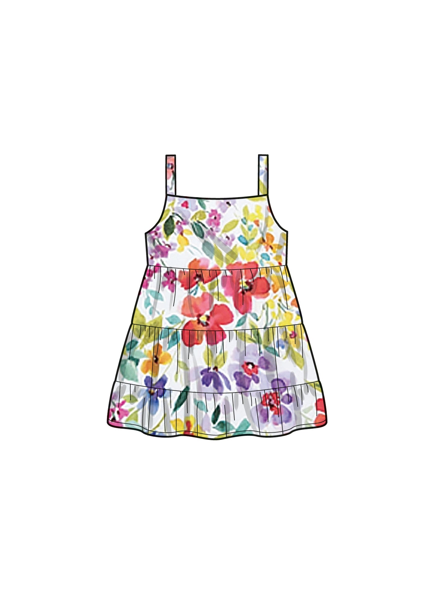 Simplicity Pattern S9899 Toddlers' Jacket and Dresses