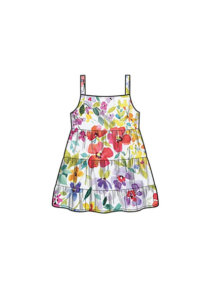 Simplicity Pattern S9899 Toddlers' Jacket and Dresses