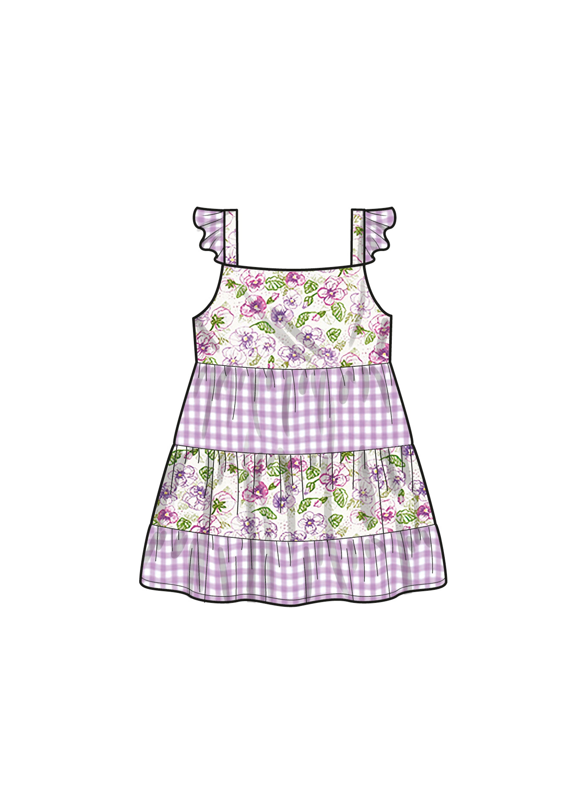 Simplicity Pattern S9899 Toddlers' Jacket and Dresses