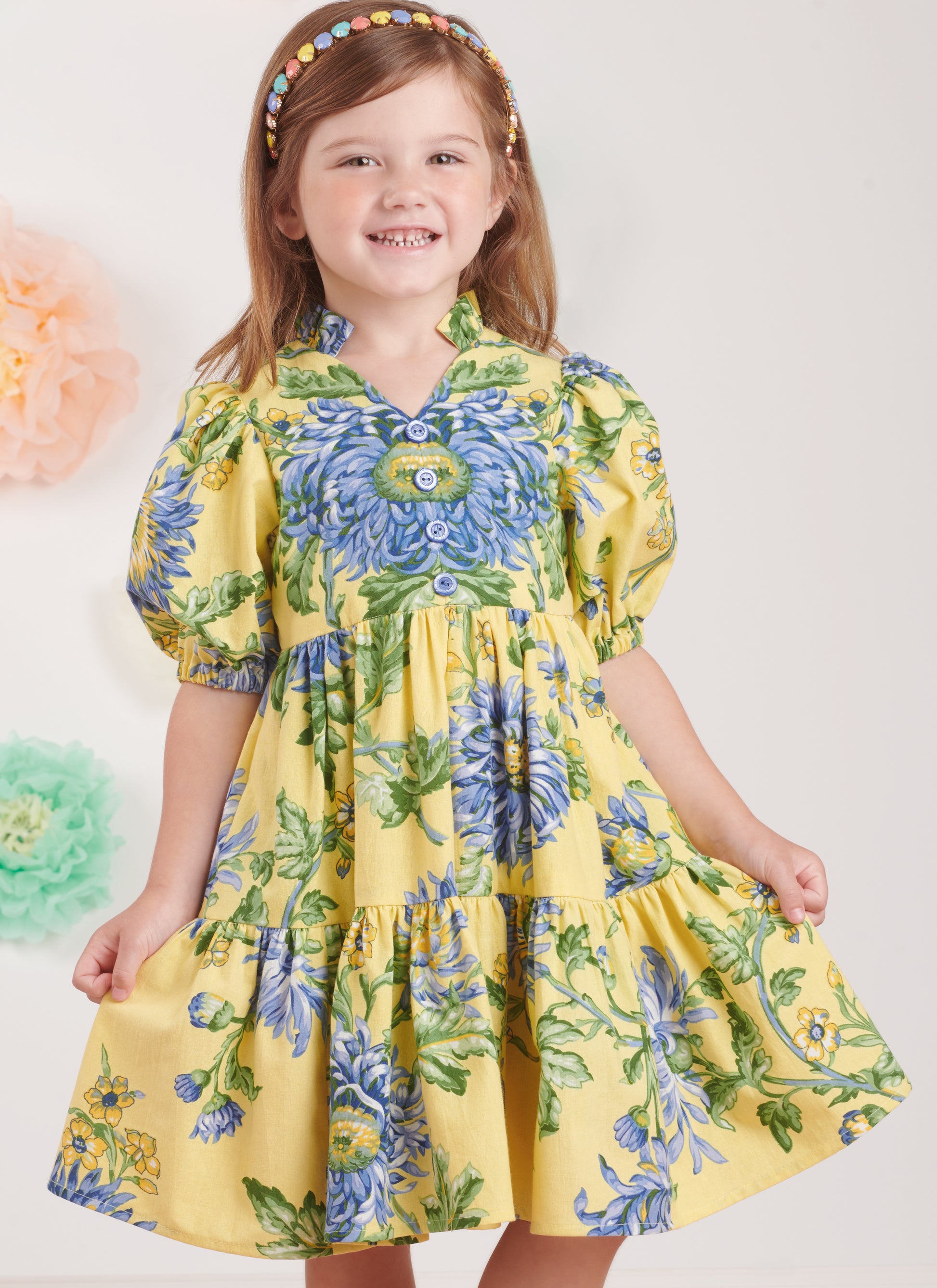 Simplicity Pattern S9900 Child Girl Dress