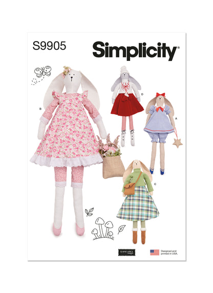 Simplicity Pattern S9905 Stuffed Craft