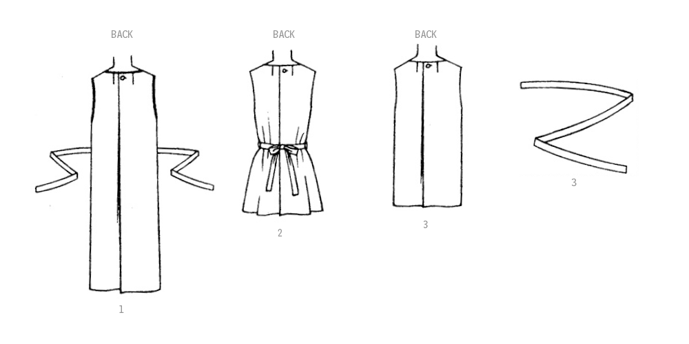 Simplicity Pattern S9906 Apron