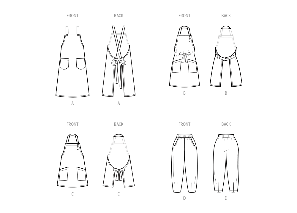 Simplicity Pattern S9907 Apron