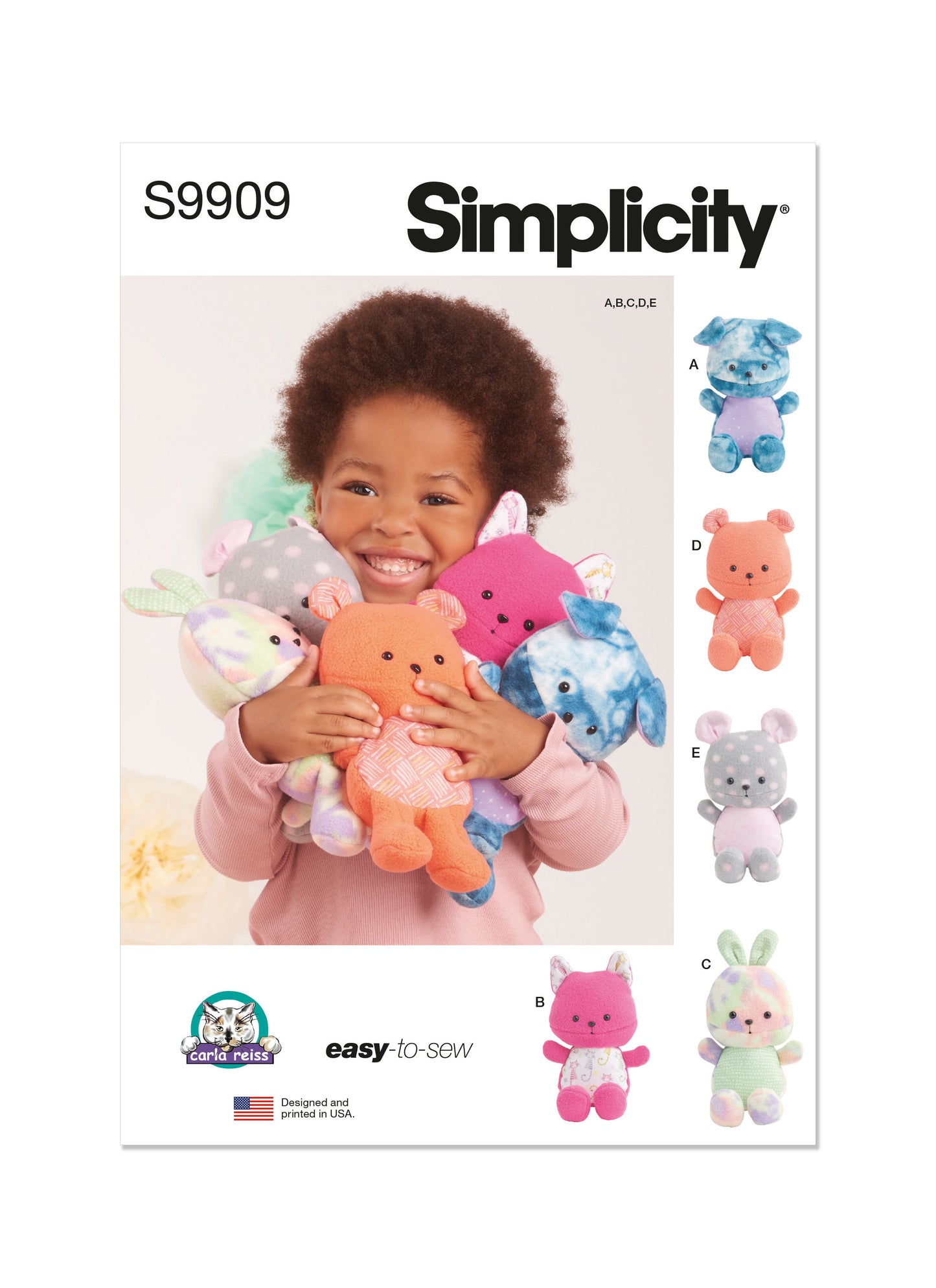 Simplicity Pattern S9909 Stuffed Craft