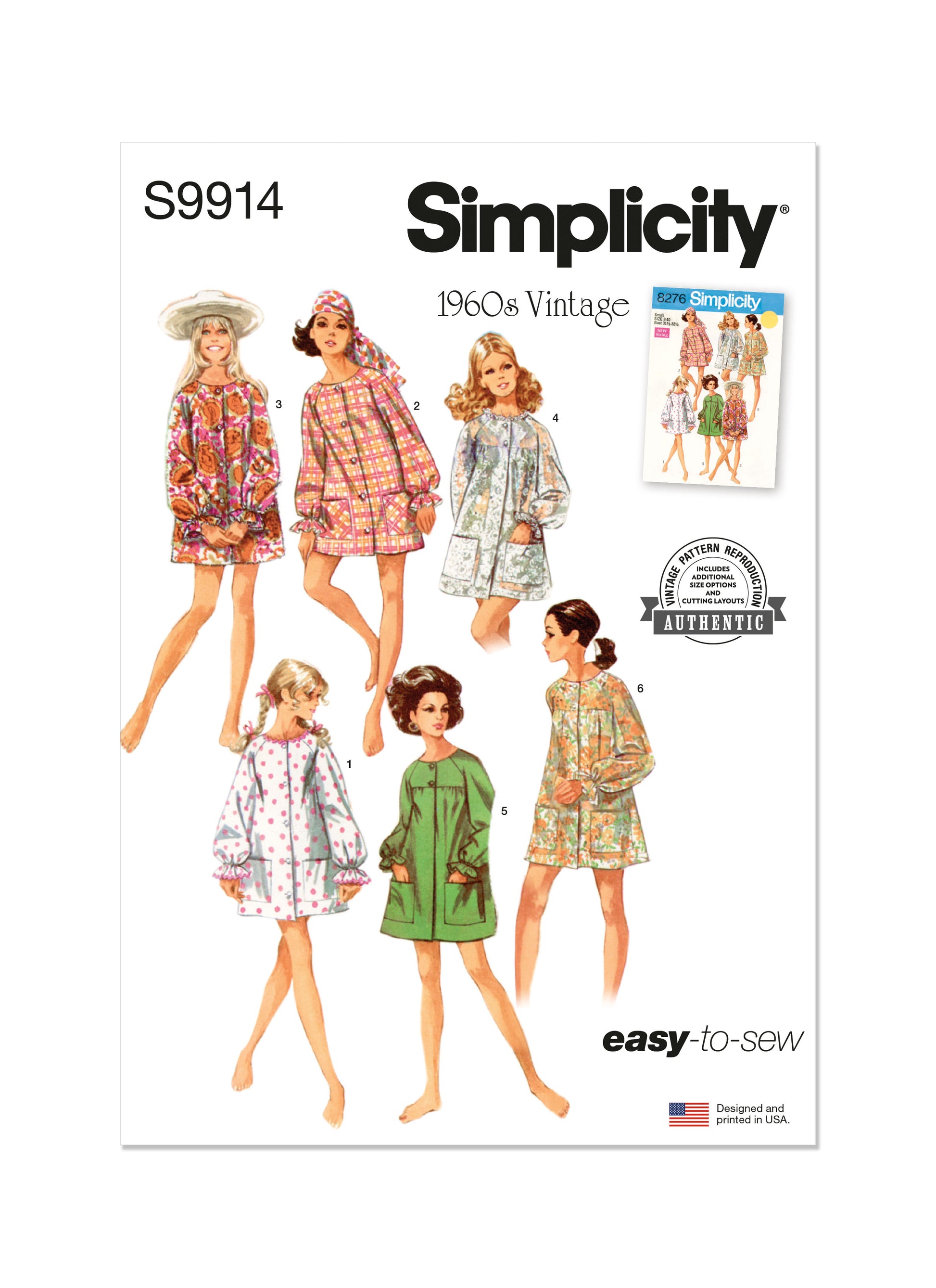 Simplicity Pattern 9914 Misses' Dress