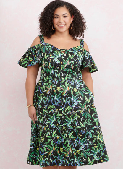 Simplicity Pattern 9919 Plus Size Dress