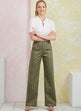 Simplicity Pattern 9923 Misses' Pants in Two Lengths and Shorts