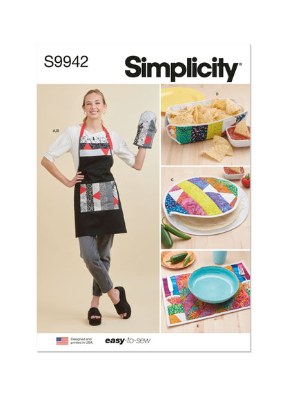 Simplicity Pattern 9942 Kitchen Home décor