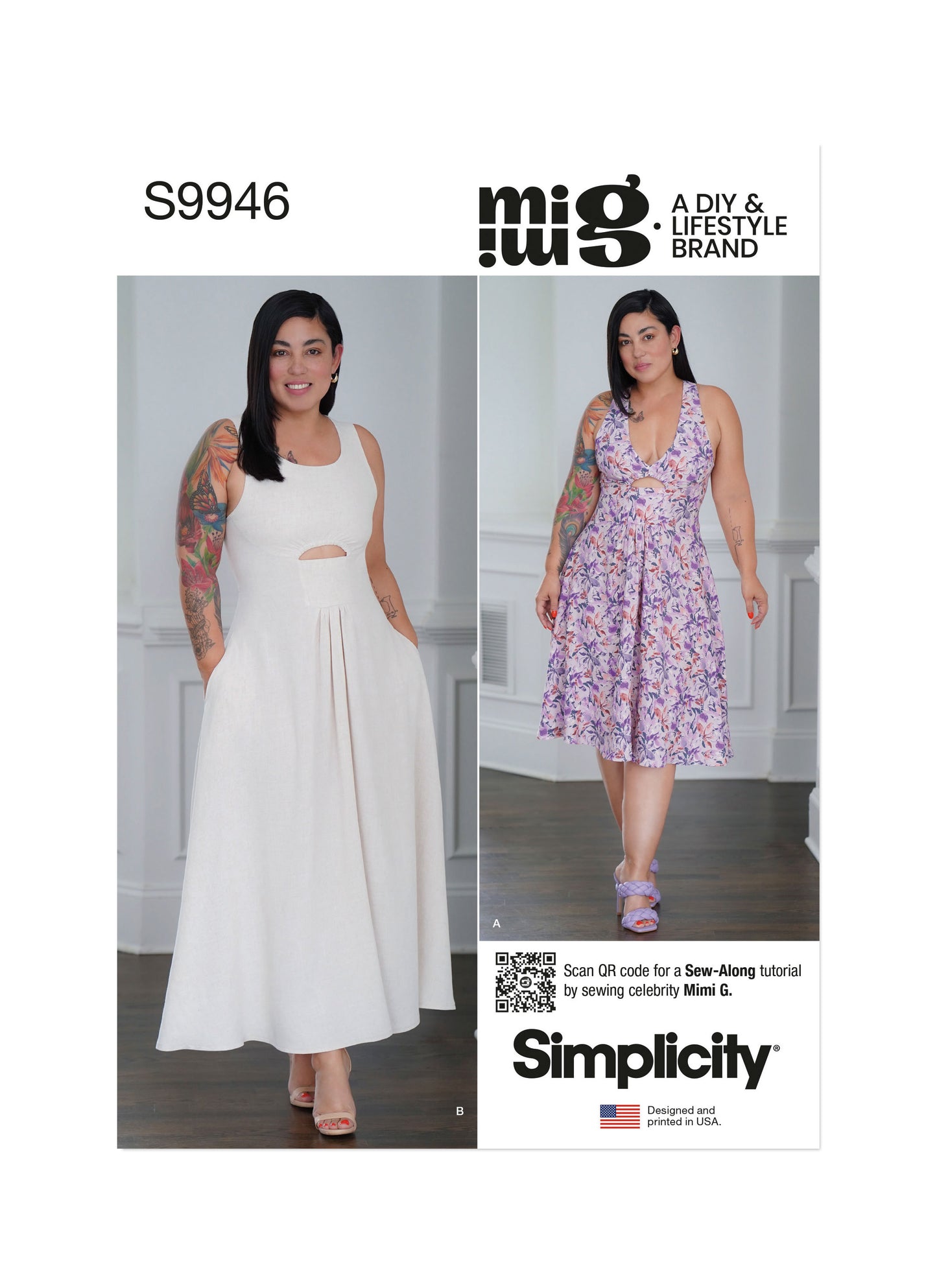 Simplicity Pattern 9946 Misses' Dress