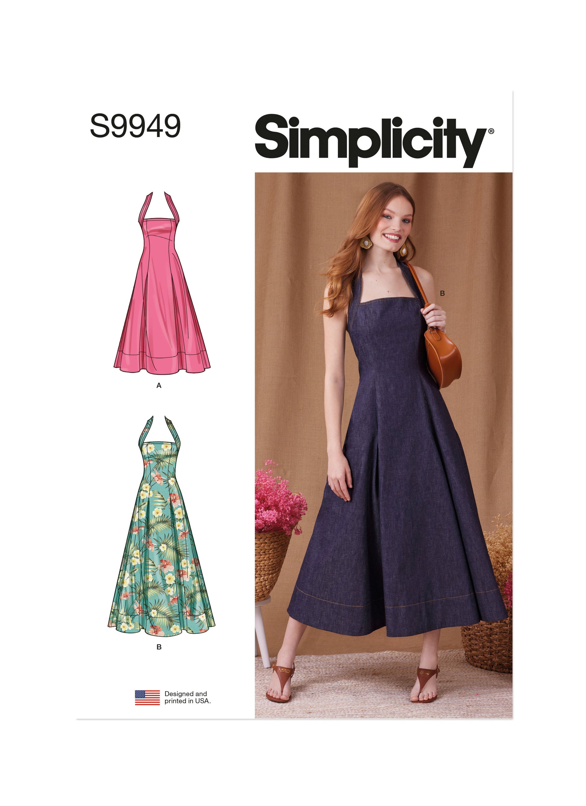 Simplicity Pattern 9949 Misses' Dress