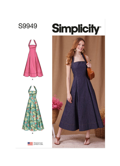 Simplicity Pattern 9949 Misses' Dress