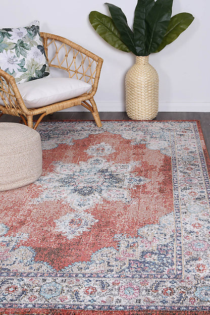 Salsa Brentwood Transitional Rust Rug