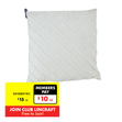 CH Decorative Cushions, Diamond Pipe White- 43x43cm