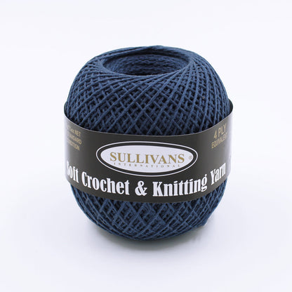 Sullivans Soft 4ply Crochet and Knitting Yarn, 50g Polyester Yarn