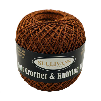 Sullivans Soft 4ply Crochet and Knitting Yarn, 50g Polyester Yarn