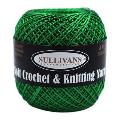 Sullivans Soft 4ply Crochet and Knitting Yarn, 50g Polyester Yarn