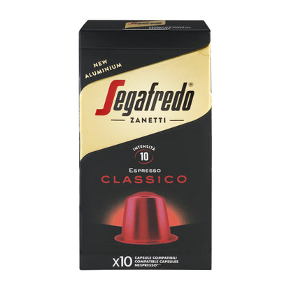 Segafredo Espresso Classico – Nespresso® compatible Capsules 10pk