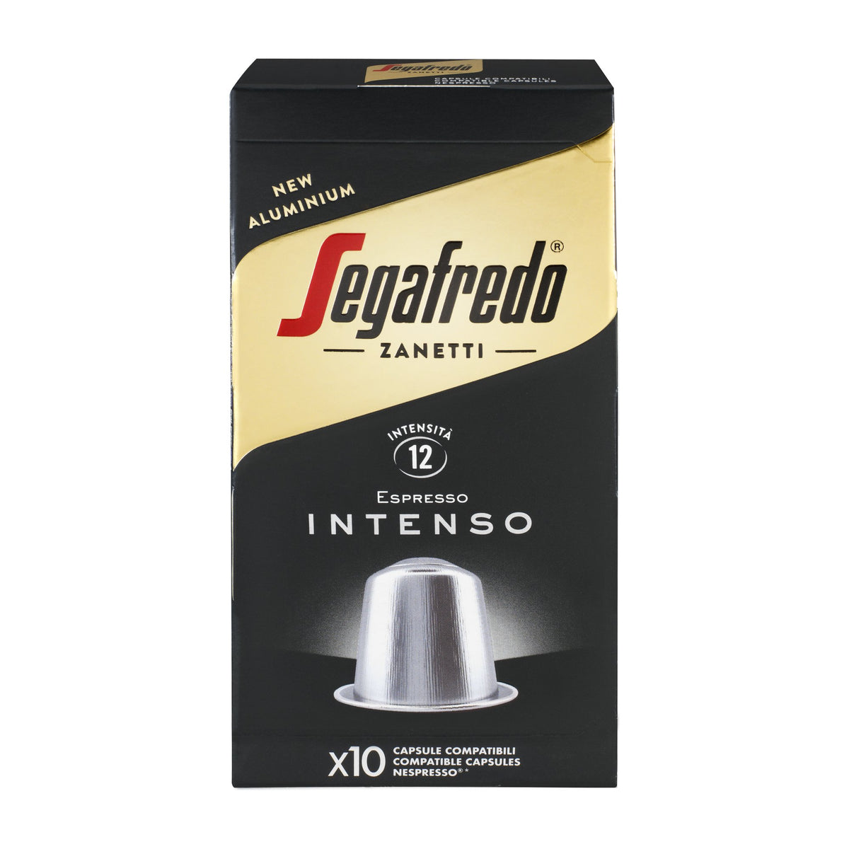 Segafredo Espresso Intenso – Nespresso® compatible Capsules 10pk