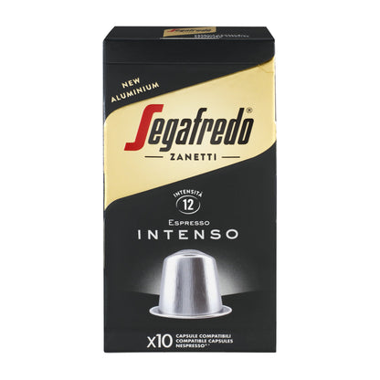 Segafredo Espresso Intenso – Nespresso® compatible Capsules 10pk