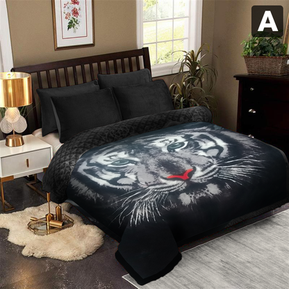 Formr Luxury Mink Blanket, Tiger- 2mx2.3m