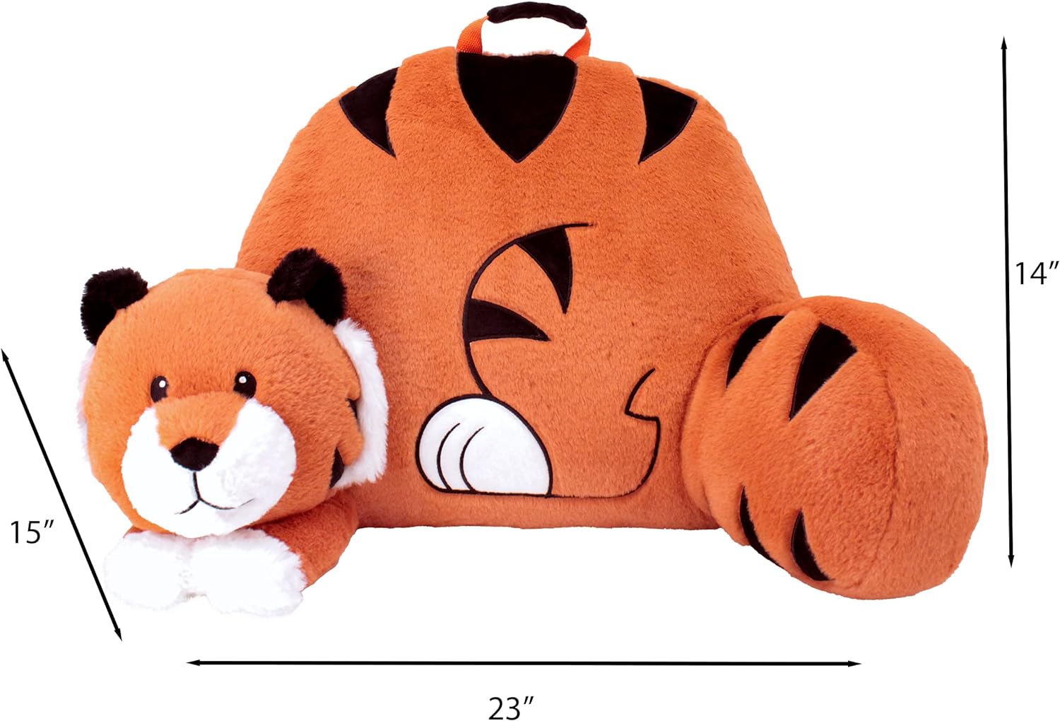 Soft Landing Nesting Nook Character Back-Rest, Tiger