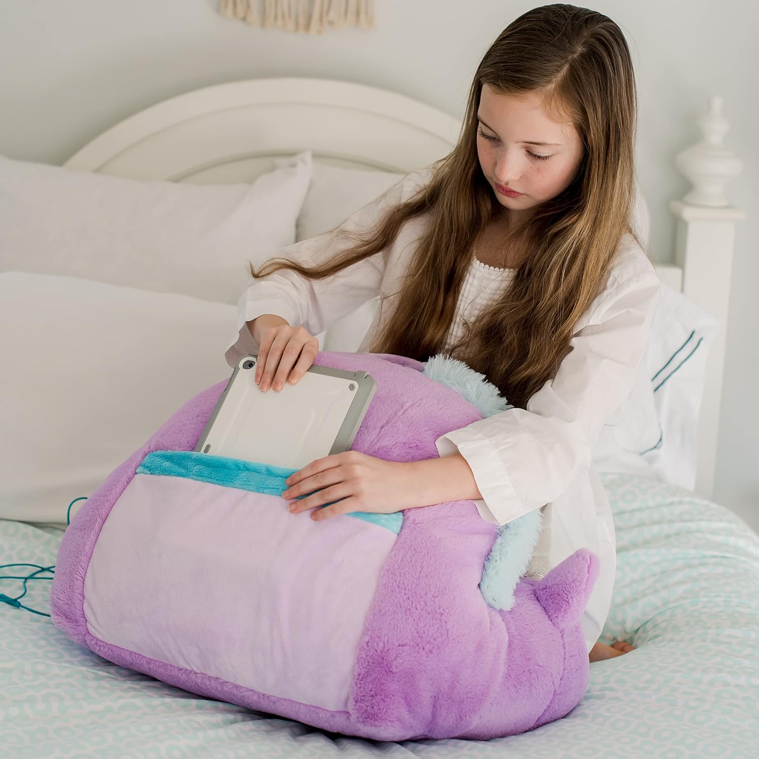 Soft Landing Nesting Nook Character Back-Rest, Unicorn