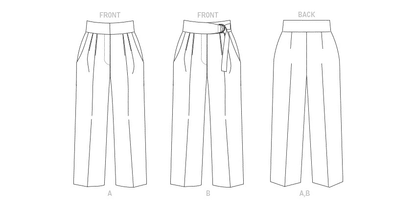 Voguepattern V1829  Misses' and Misses' Petite Pants