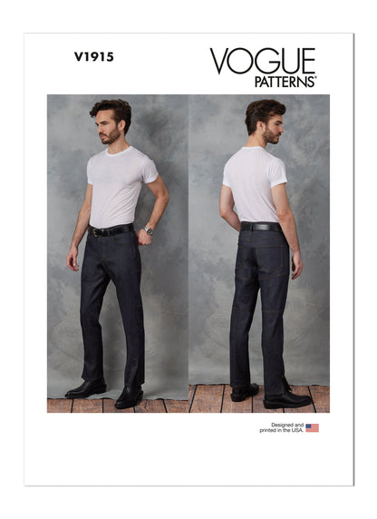 Voguepattern V1915 Men's Jeans