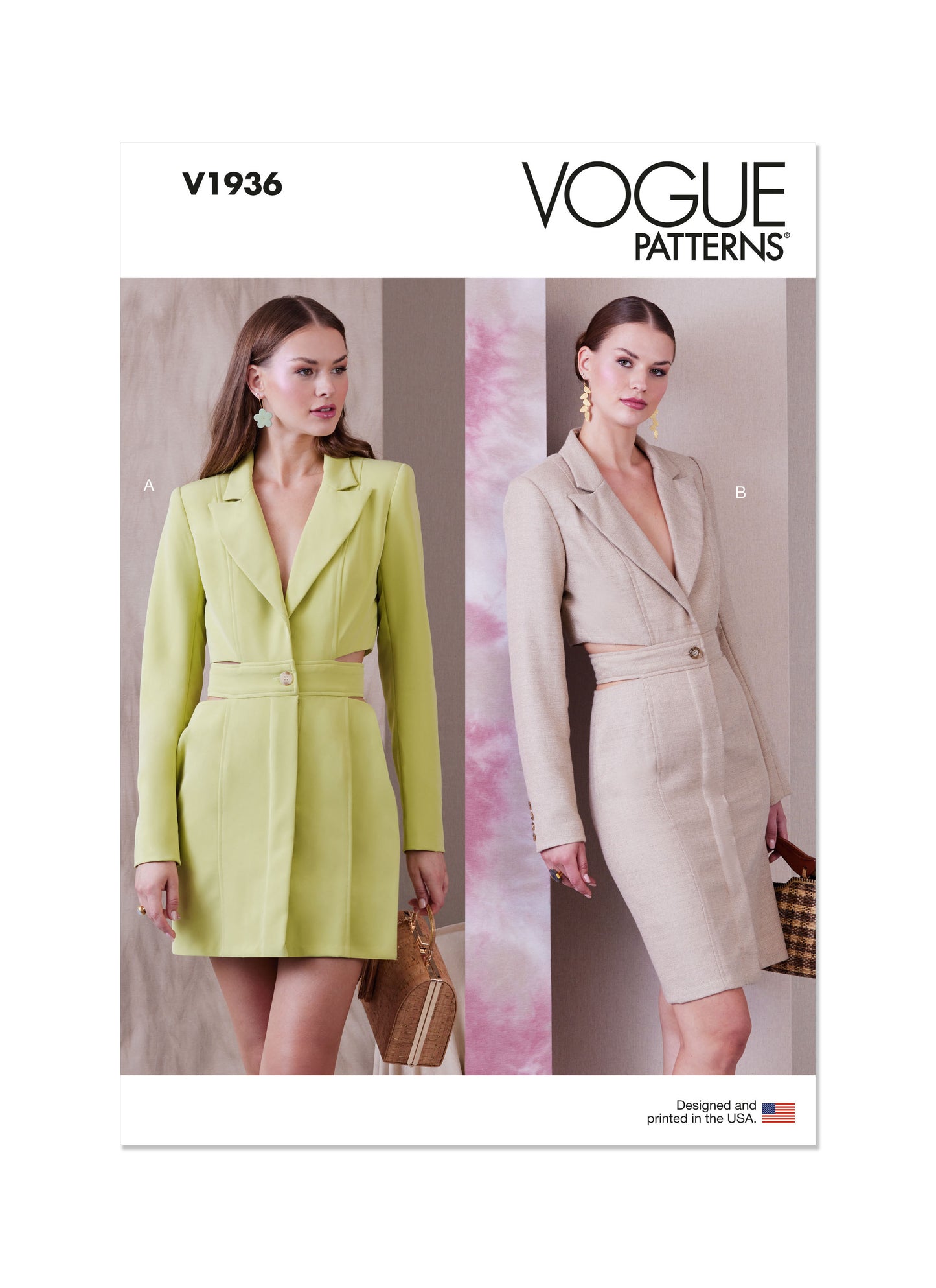 Vogue V1936 Misses' Blazer Dress