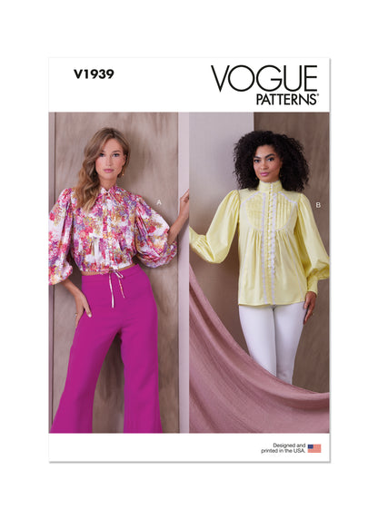 Vogue V1939 Misses' Top