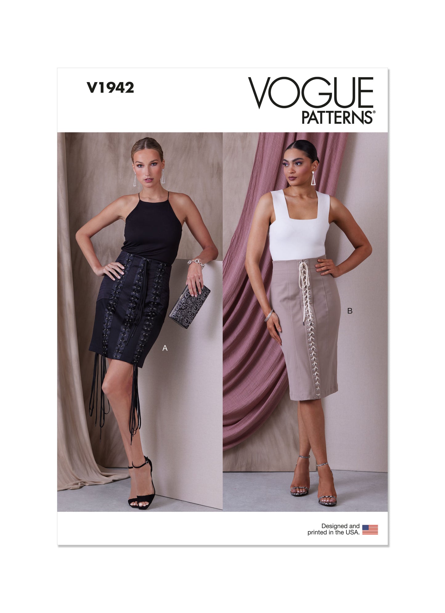 Vogue V1942 Misses' Skirts