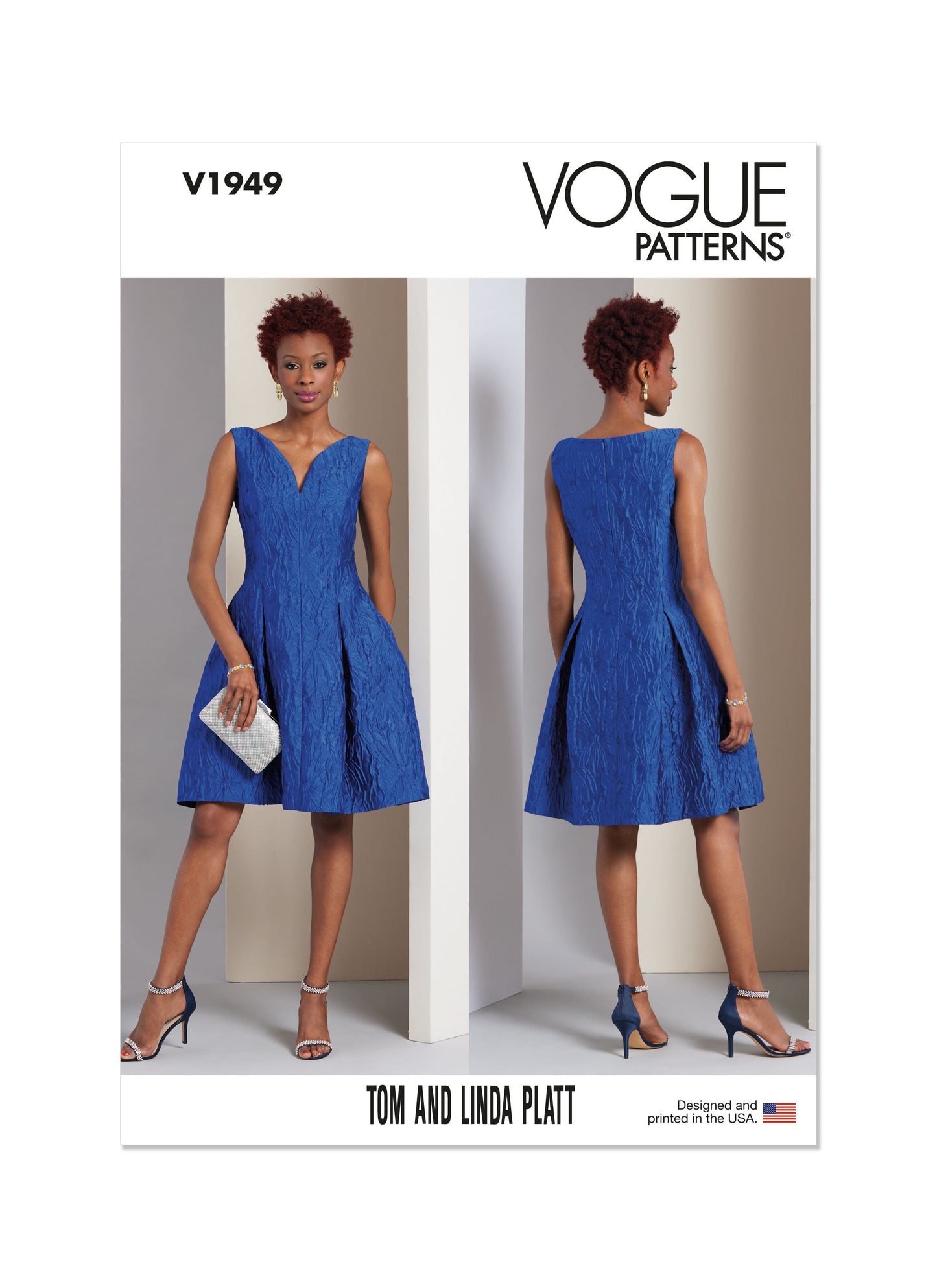 Vogue Pattern V1949 Misses Dress