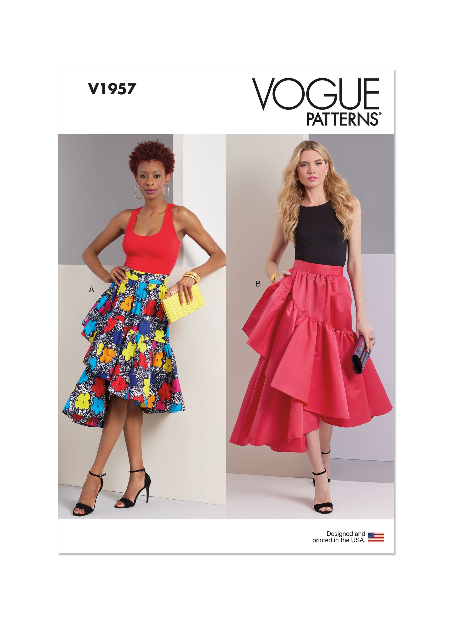 Vogue Pattern V1957 Misses Skirt/Pants