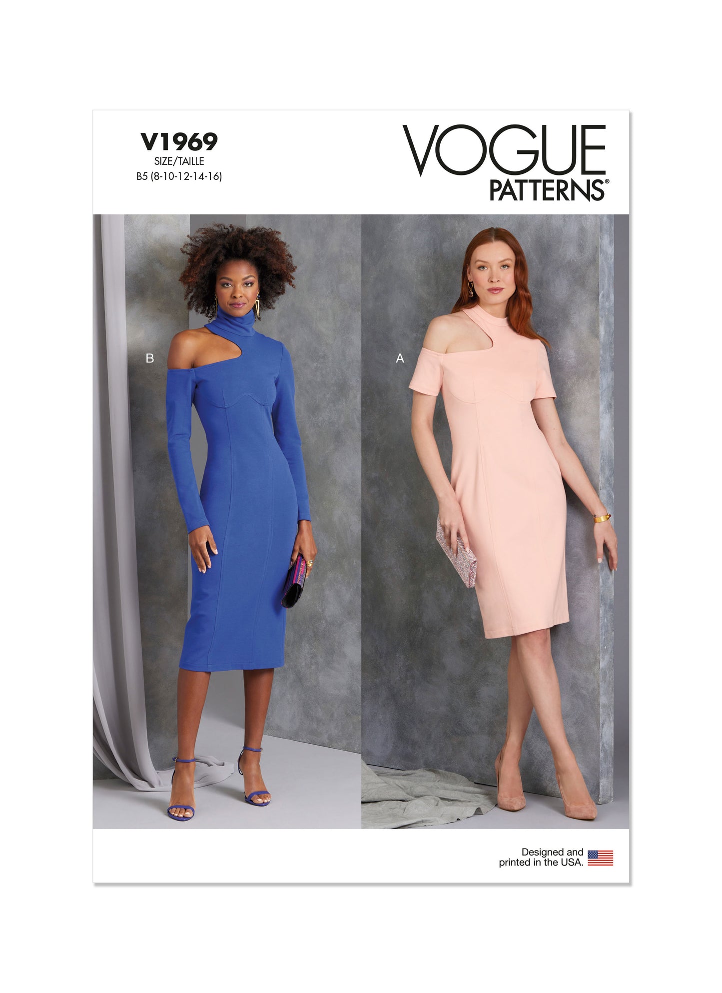 Vogue Pattern V1969 Misses' Dress