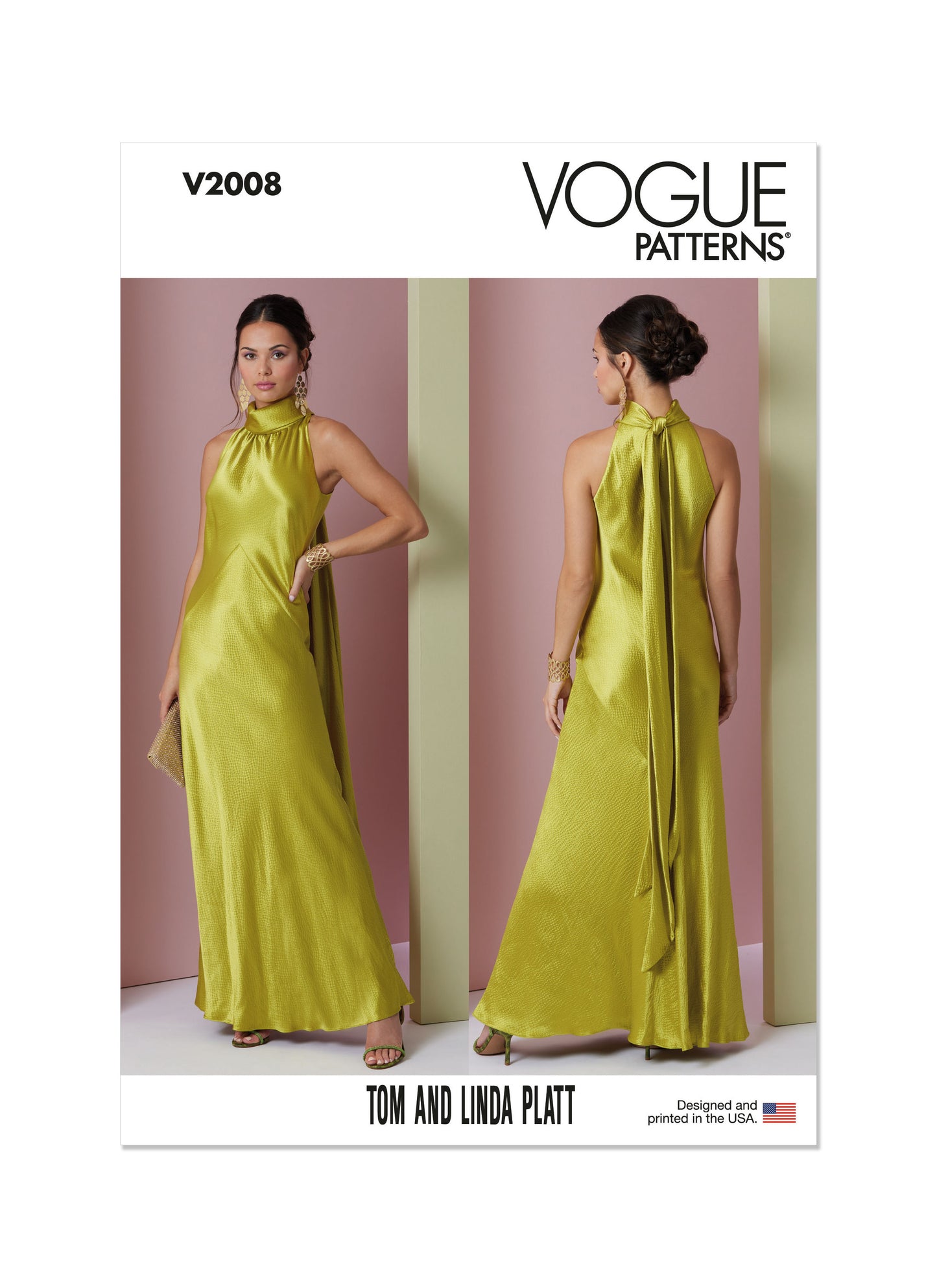 Vogue Pattern V2008 Misses' Special Occasion