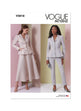 Vogue Pattern V2018 Misses' Jacket, Skirt and Pants