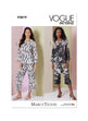 Vogue Pattern V2019 Misses' Lounge Sets