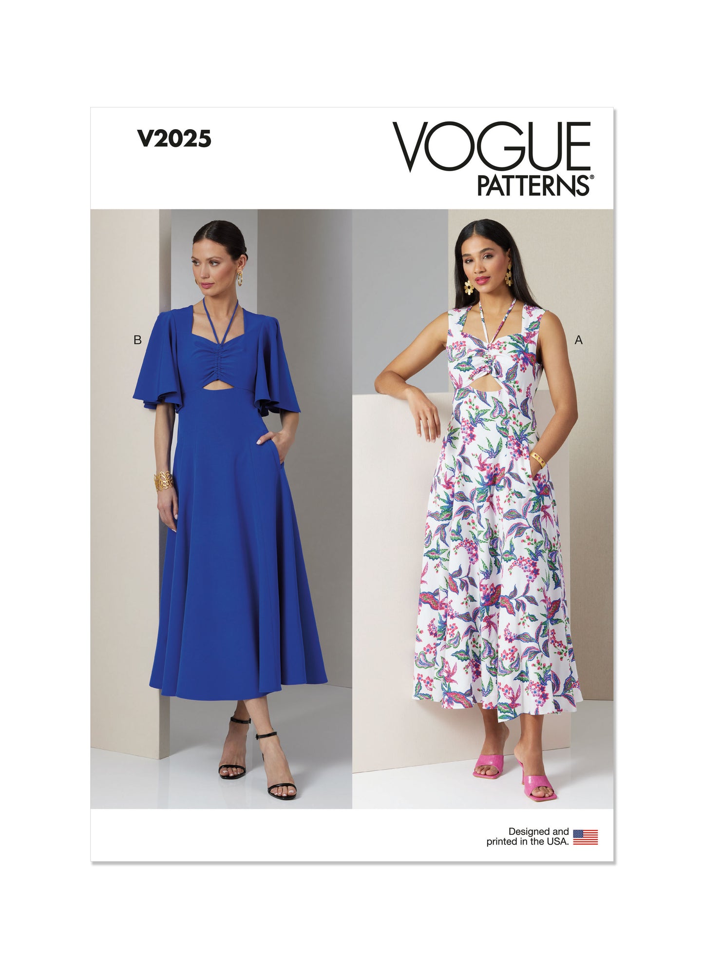 Vogue Pattern V2025 Misses' Dress