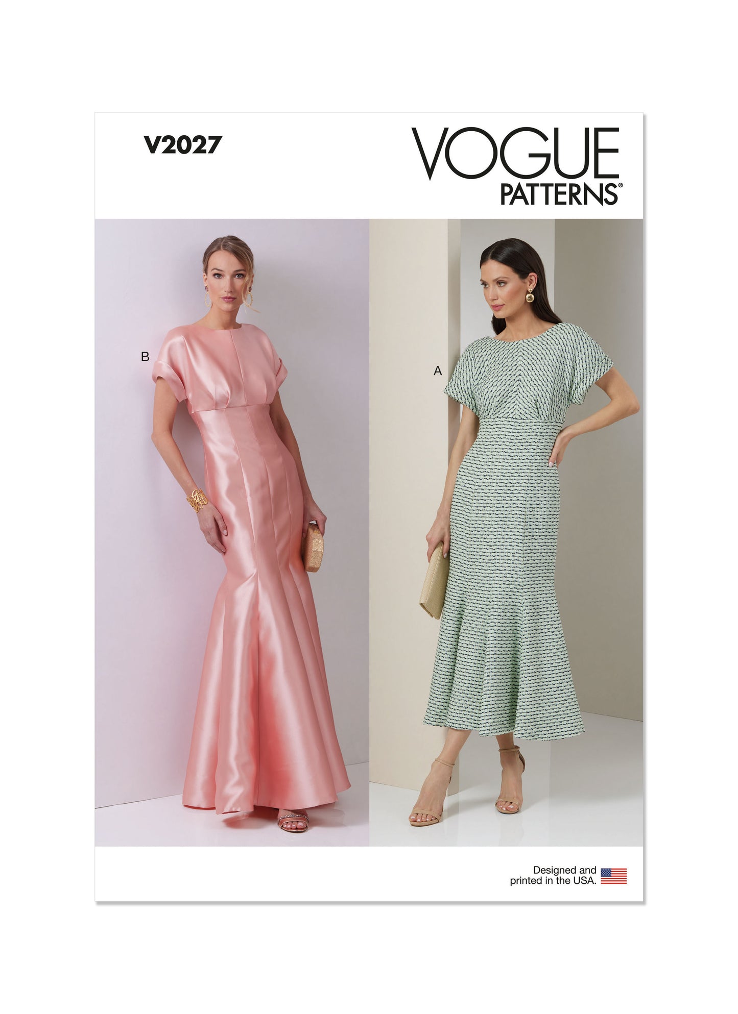 Vogue Pattern V2027 Misses' Dress