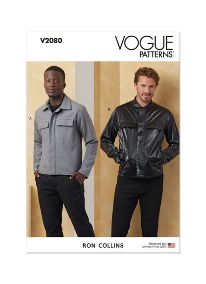Vogue Pattern V2080 Men/Boy Jacket