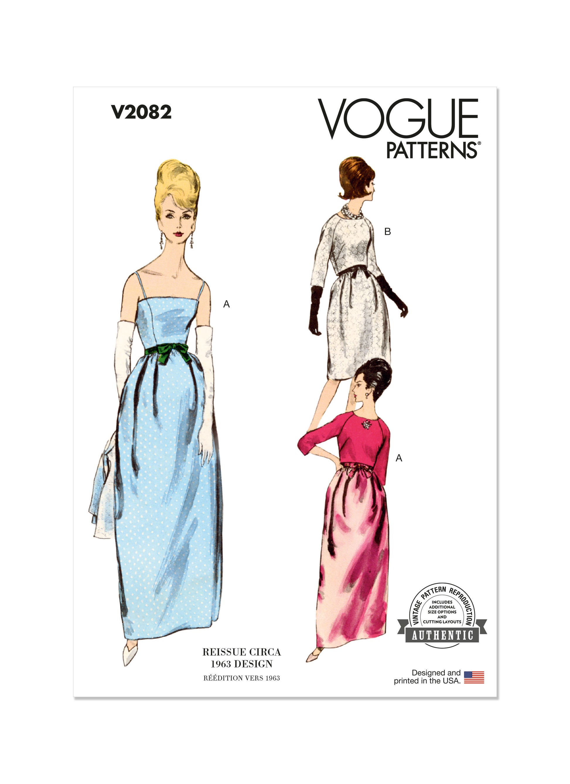 Vogue Pattern V2082 Misses' Dress – Lincraft