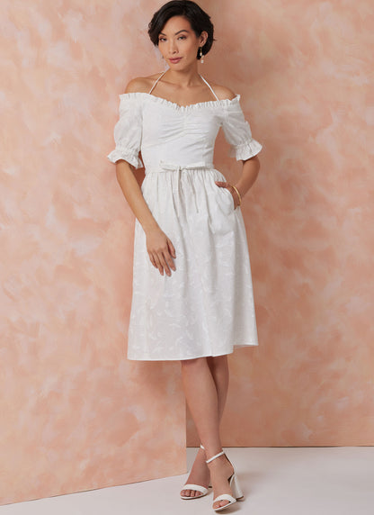 Vogue Pattern V2107 Misses' Dress