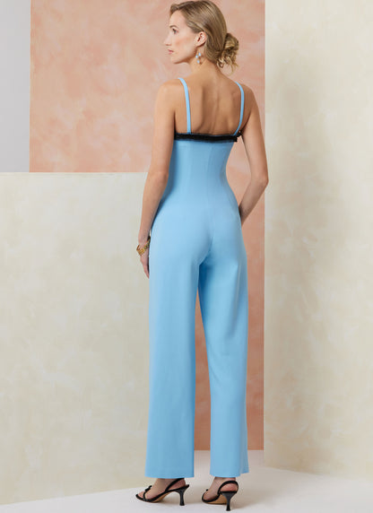 Vogue Pattern V2111 Misses' Jumpsuits