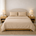 Athena Microfibre Bed Sheet Set - Queen | Beige | Super Soft & Easy Care