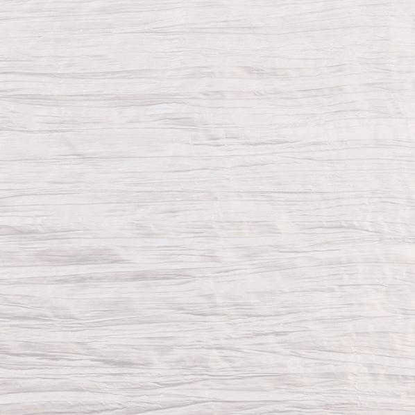 Crinkle Taffeta Fabric, White- Width 150cm