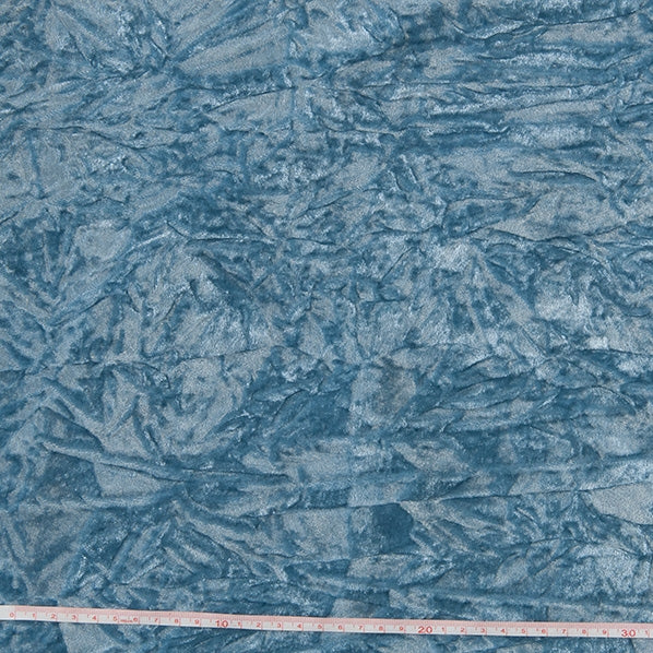 Crinkle Velour Fabric, Width 150cm